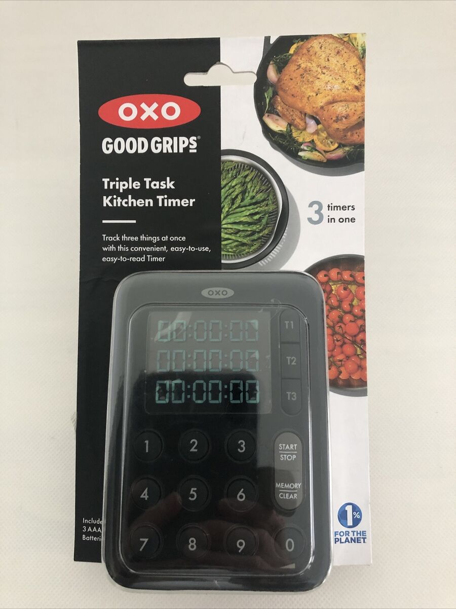 New OXO Good Grips Triple Task Kitchen Timer