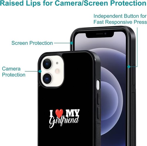 Lightweight Cover I Heart My girlfriend For Samsung A15 A16 S23 S24 S25 Ultra FE - 第 18/25 張圖片