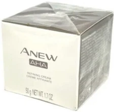 AVON ANEW AHA(Alpha Hydroxy Acid) REFINING CREAM - 1.7 FL OZ-NIB-Factory Sealed!