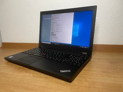 CAD ZERTIFIZIERTES WORKSTATION Lenovo ThinkPad P50 I7 4x3,6GHz 16GB 512SSD WIN10
