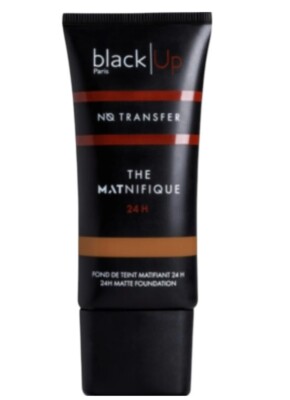 Black up the Matnifique 24H Matte Foundation 30mL - FNT 14 Chai Latte 1Day Ships
