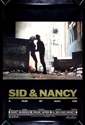 SID AND NANCY * CineMasterpieces MOVIE POSTER VICIOUS SEX PISTOLS