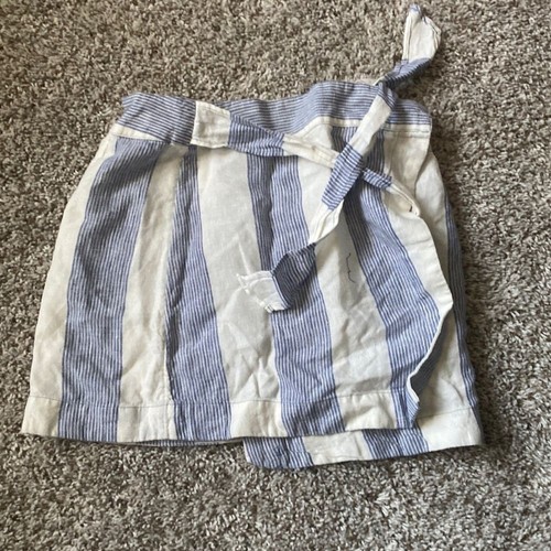 Falda envolvente a rayas Free People Uptown - Imagen 1 de 4