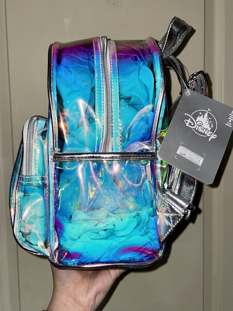 Disney FROZEN 2 Clear Iridescent Snowflake Backpack with  display picture 1