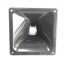 160x160mm Square ABS Screw-On Horn For Assorted Speaker Cabinets 34mm Threads