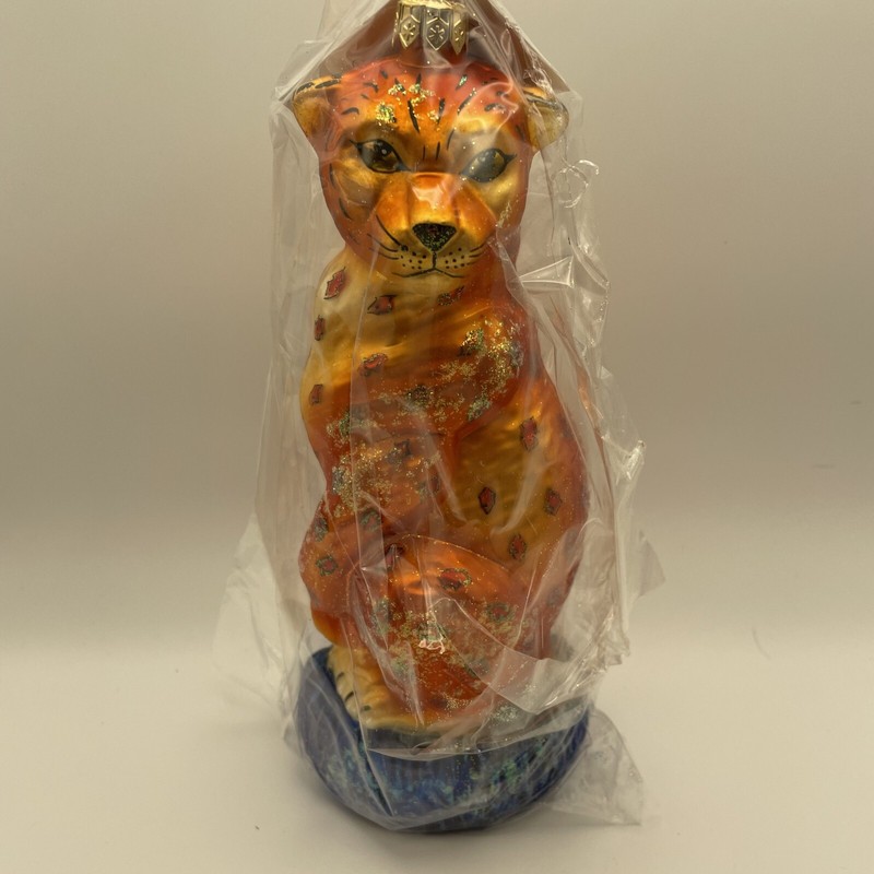 Rare Christopher Radko Handcrafted Glass Ornament - Unique Design - Collectors