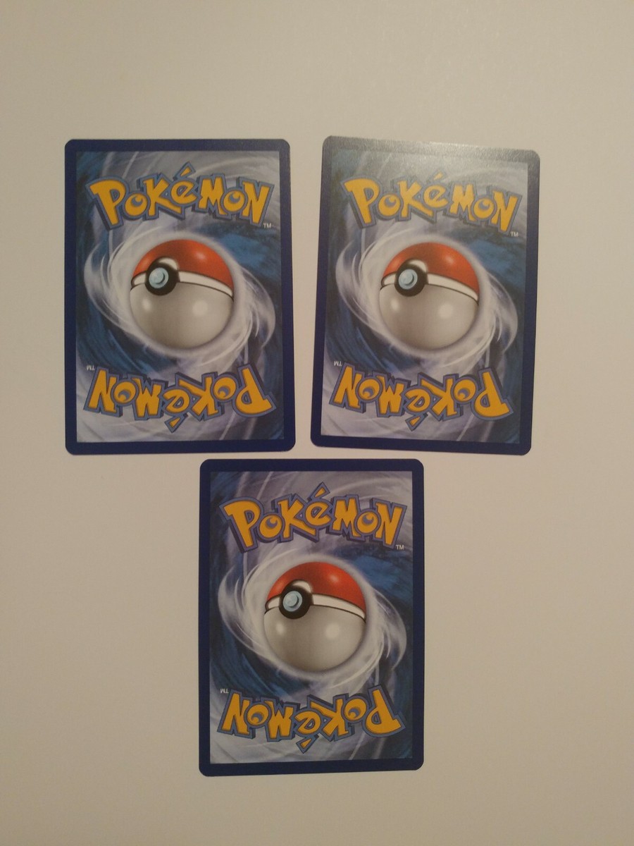 Chinchou X3 3X (071) Fresh Pokémon New Cosmic Eclipse