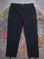 Propper Combat Trousers Mens XL Long Black Military Tactical Adjustable EUC