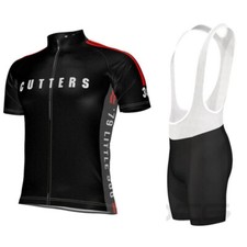 Retro Mens Cutters Cycling Jersey And Bib Short Cycling Shorts Cycling Jerseys