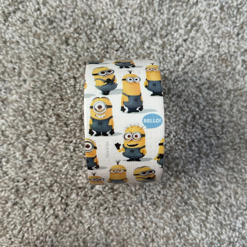 Minions Despicable Me Patterned Duct Tape Roll Duck Brand Craft Bob Discontinued