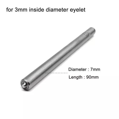 1mm-10mm Bördel Stanze Werkzeug Stab Ösen Tüllen Ring Luftloch Halbhohlniete - Bild 14 von 21