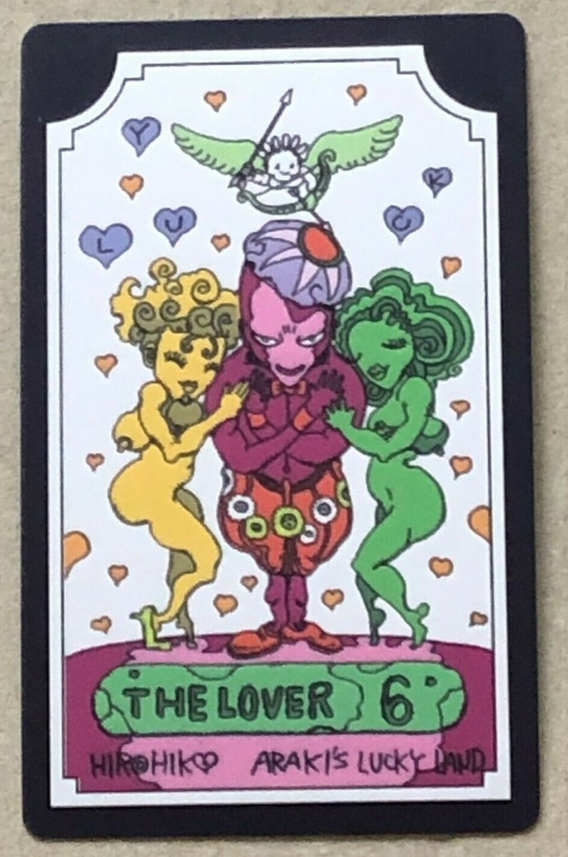 JOJO's Bizarre Adventure Stardust Crusaders Tarot Card 6 THE LOVER