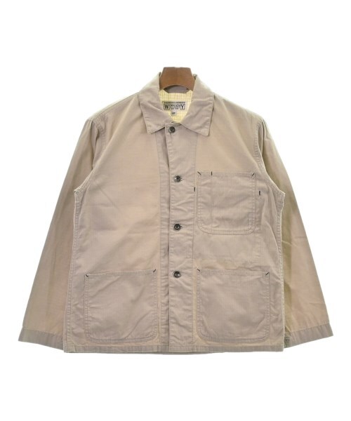 Engineered Garments WORKADAY Chore Jacket Beige X… - image 1