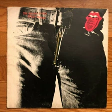 The Rolling Stones - Sticky Fingers LP COC 39105 1977 Press w/ Inner Sleeve  VG+