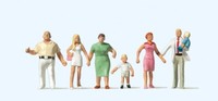 Preiser Figurensatz 1:87 Familie Krause Beim Spaziergang H0 Exklusiv Serie 10284