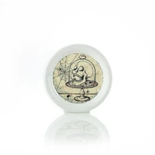 Fiesta® 6.5" Appetizer Plate | Mystical Halloween (Skull)