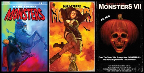 MARK SPEARS MONSTERS #7 KEENSPOT COVER PICK/SET/METAL/VARIANTS 1:50 PRESALE 9/24 - Picture 9 of 11