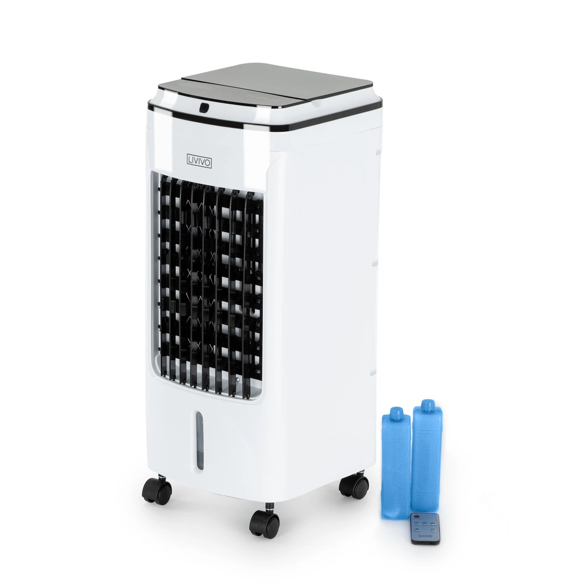 4L Portable Air Cooler Humidifier Evaporative Cool Fan 80w 3 Speed