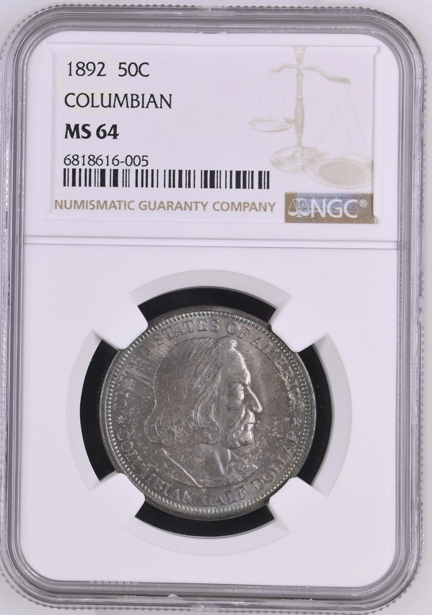 MS 64 Graded 1892 Year US Commemorative Coins for sale | eBay