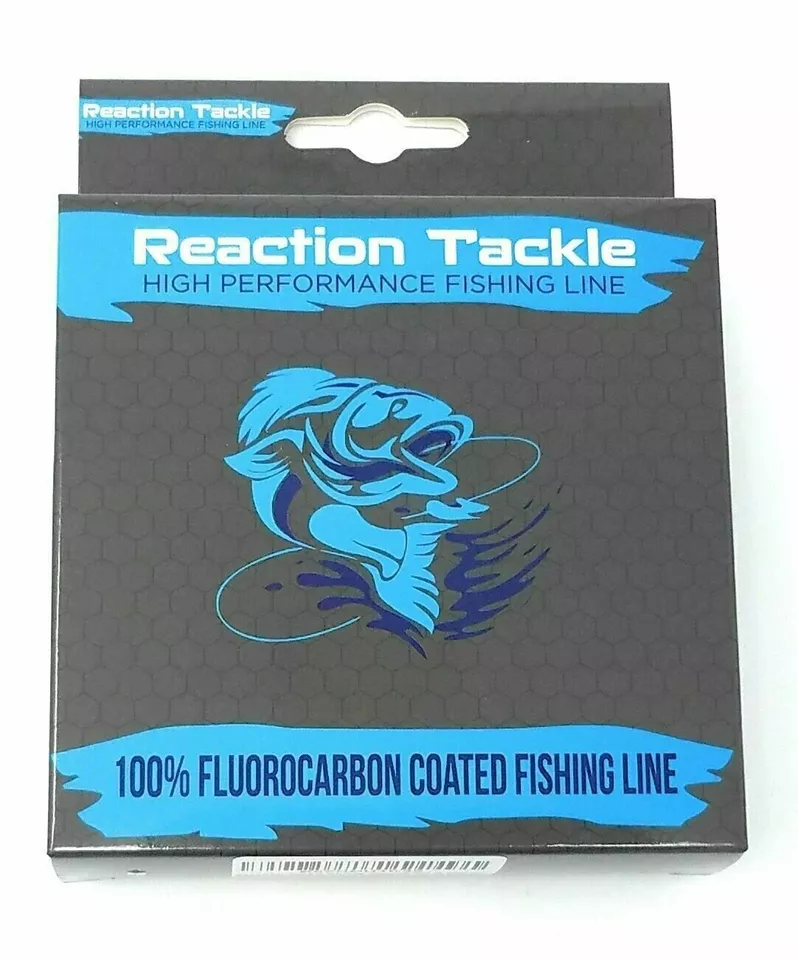 Reaction Tackle Fluorocarbon Coated Fishing Line - 350 Yards- High Strength - Image 3 of 3
