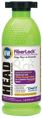 K&W 401224 FiberLock Head Gasket & Block Repair - 32 Fl Oz | eBay