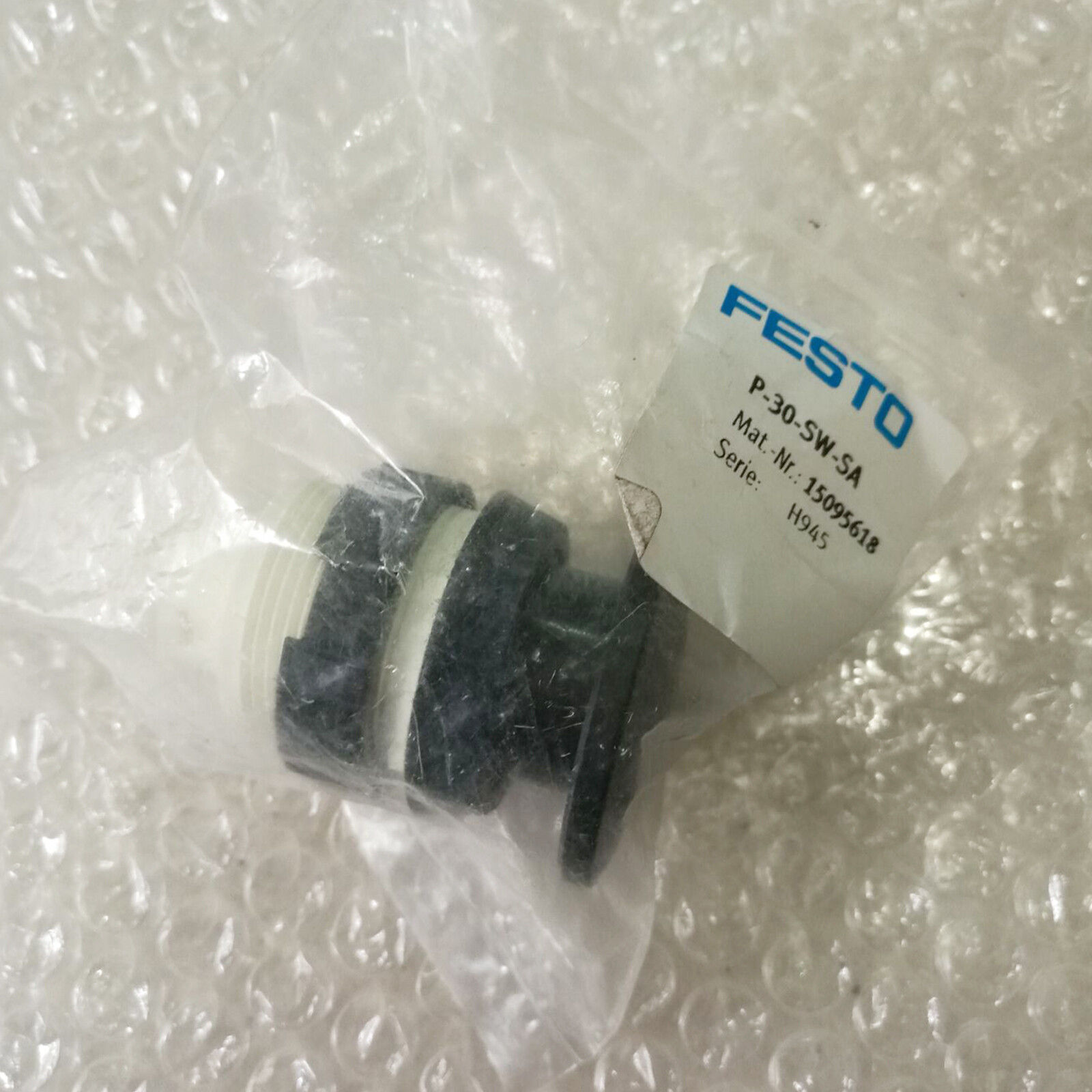 FESTO P-30-SW Mushroom Pushbutton 9295 New #