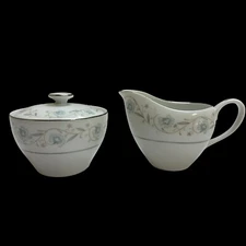 English Garden Fine China 1221 Japan Creamer & Sugar Set