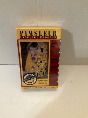 Pimsleur Language Program German 4 CASSETTES Simon & Schuster Audio NIB ...