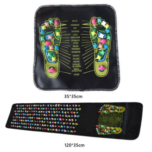 Foot Massage Cushion Non Slip Acupressure Mat Reflexology Mat for Office Workers - Bild 7 von 18