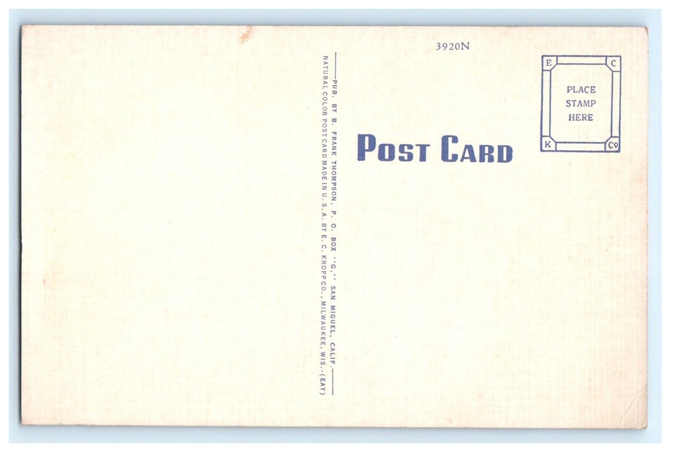 SPORTS ARENA CAMP ROBERTS CALIFORNIA CA MILITARY BASE POSTCARD (HX18