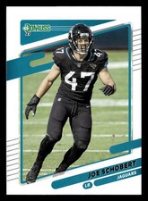 Joe Schobert 2021 Donruss #135 Jacksonville Jaguars BUY10GET5FREE