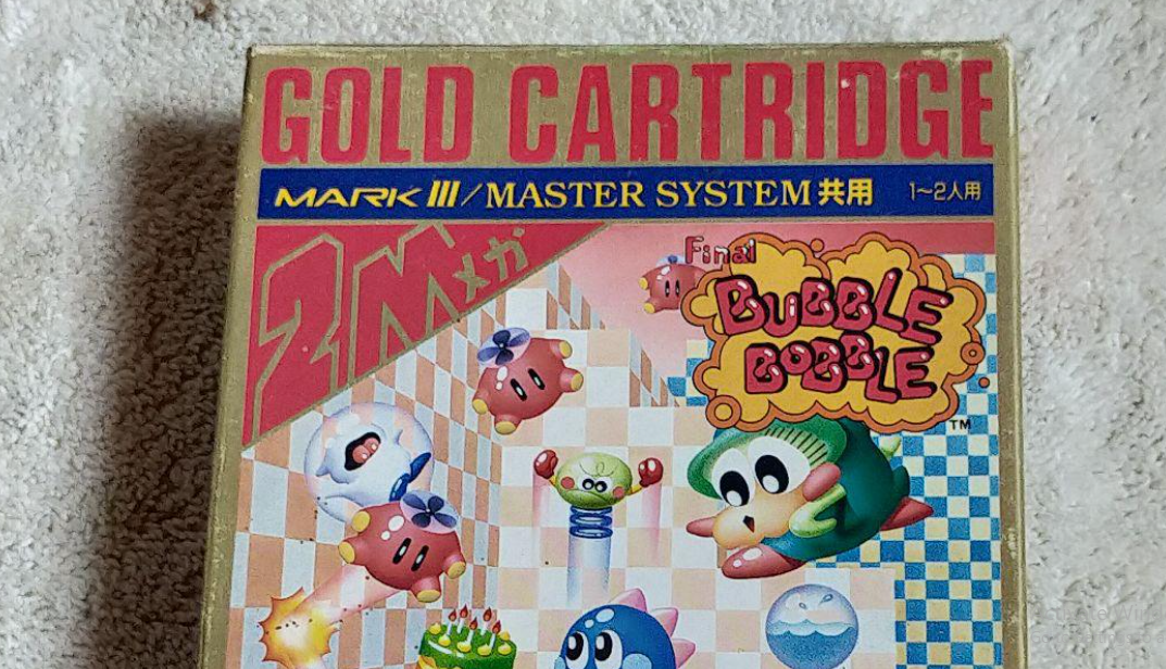 100%正規品 Master III mark Bobble Bubble Final Sega System Used Taito, マークIII