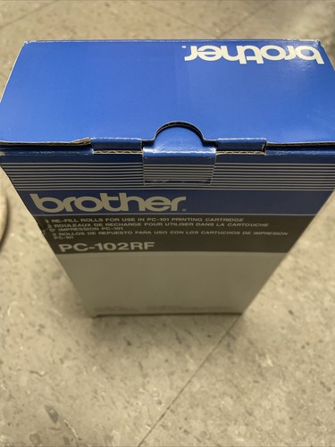 Genuine OEM Brother Black Refill Rolls for PC-101 Printing Cartridge (PC-102RF) - 第 2/4 張圖片