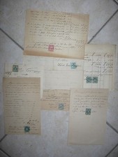 Z402-Lot 7 Documents With Fiscal Use Stamps