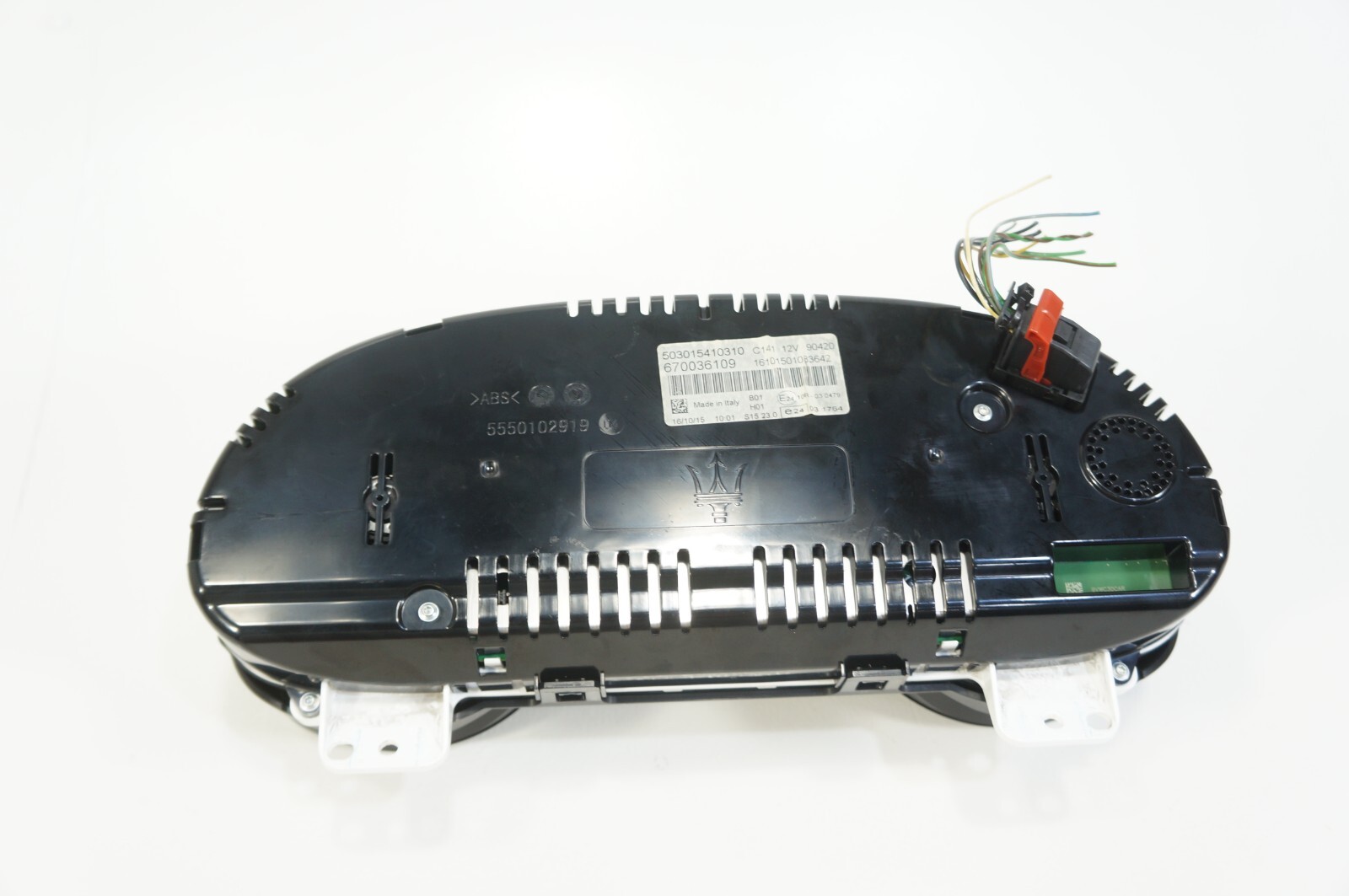 14-2017 maserati ghibli speedometer odometer instrument cluster gauge assembly