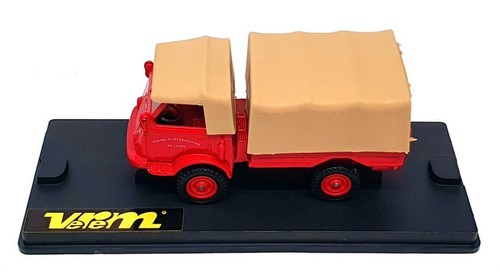 Verem 1/43 Scale Diecast 212 - Renault 4x4 Pompiers Fire Truck - Red/Tan - Picture 4 of 5
