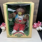 Vintage 1985 Cabbage Patch Boy Doll Derek Samuel Coleco Brown Eyes
