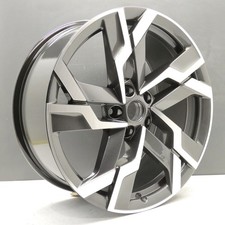 SKODA KAROQ 19" ALLOY WHEEL RIM ANTHRACITE GREY OEM  57A601025AF GENUINE X1