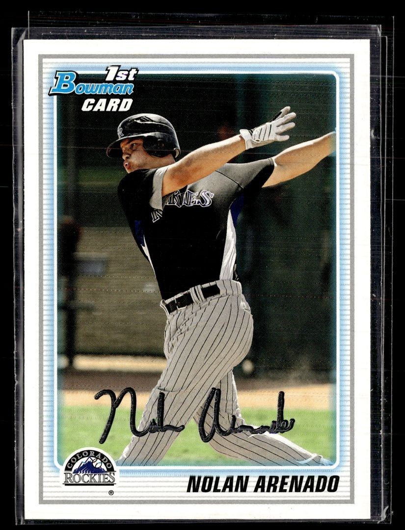 2010 BOWMAN 1ST PROSPECT NOLAN ARENADO ROCKIES