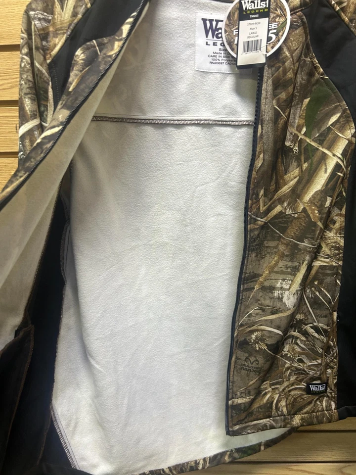 WALLS LEGEND REALTREE MAX 5 WOMEN FULL ZIP - LARGE - Image 3 of 3