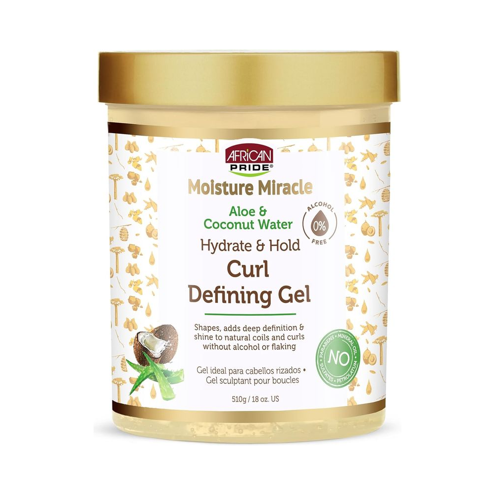 African Pride Moisture Miracle Curl Defining Gel 18oz