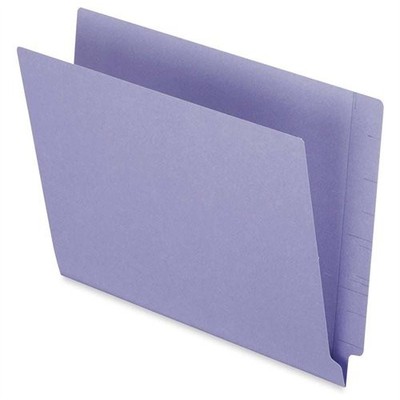 Esselte Double Ply Color End Tab Folder - Letter - 8.5'' X 11'' - Straight Tab Cut