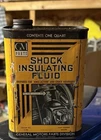 Vintage GM Shock Insulating Oil Empty Quart Oil Can