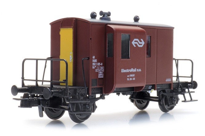 Artitec 20.214.12 - 1/87/H0 NS Dg Freight Escort Wagon 025-8, Electrorail, IV