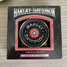 Vintage 1999 Cavanagh Harley Davidson Gas Cap Christmas Ornament