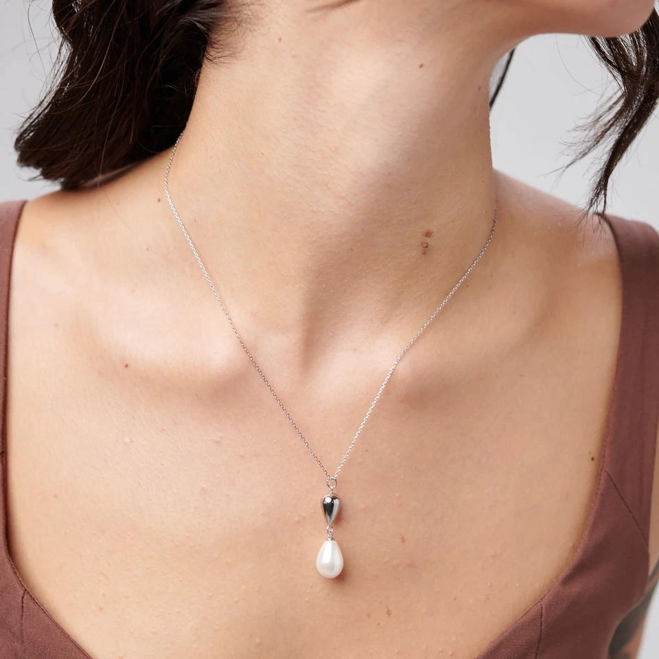 BROSWAY PERFECT COLLANA IN ACCIAIO DA DONNA CON CIONDOLO PERLA BPC68 (4812) - Immagine 4 di 4