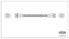 Flexible de frein Renault Kadjar