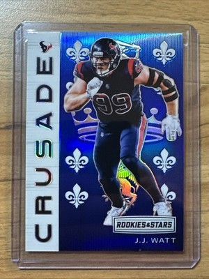 j*t様 SINGLE CHARTBOOK COMPLETE EDITION19 JJ Watt 2018 Rookies & Stars Crusade Blue #CRU-19 Houston Texans
