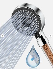 Magic Home High Pressure 5 Modes Filter Shower Head Universal Hard Water - New