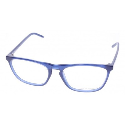 Oscar Magnuson Brille Herren Damen  Blau Rechteckig 8697 Kunststoff